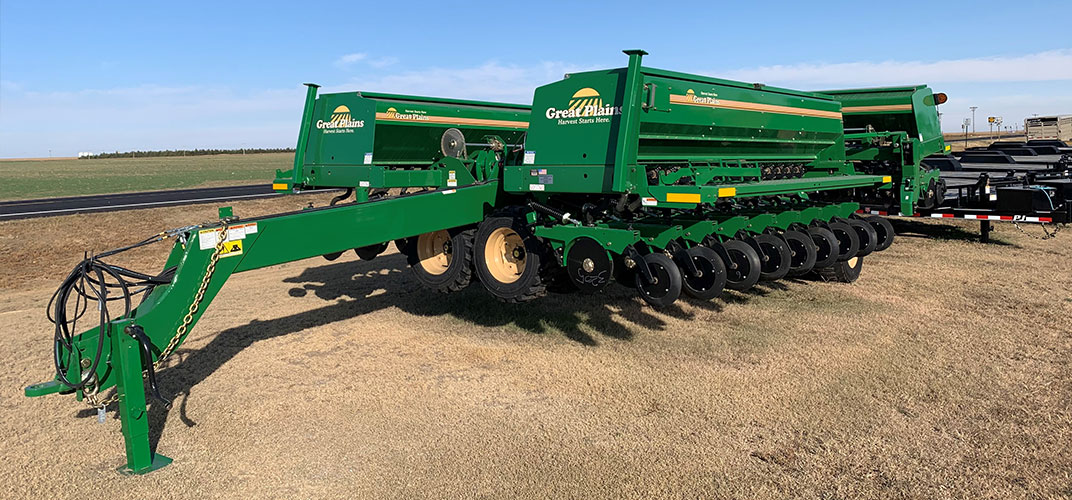 Great Plains harvester
